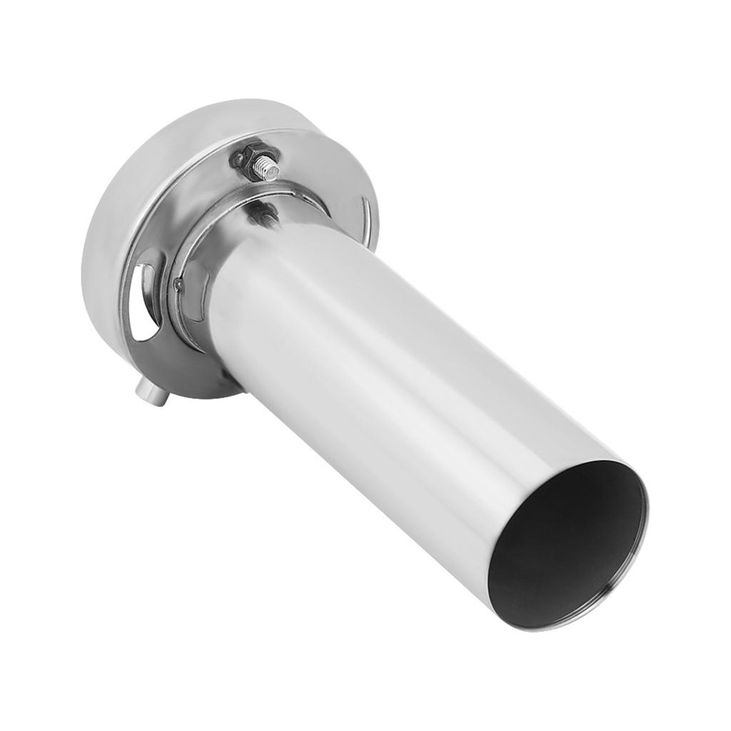     85mm Round Exhaust Muffler Tip Removable Sound Silencer