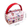 Cute Pink White Rabbit Handbag Cosmetic Bags Women Large Capacity Portable Travel Toiletry Storage Bags Makeup Pouch Girly Gifts