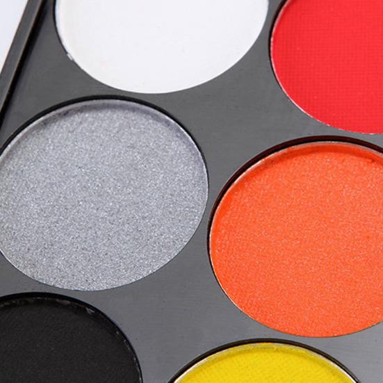 Body Paint Non-sticky High Saturation Level Safe Halloween Party Makeup Dress Beauty Palette for Crafts Making