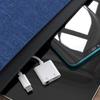 2v1 USB C sluchátkový a nabíjecí adaptér,Typ C na 3,5mm Aux Audio sluchátkový adaptér Dongle