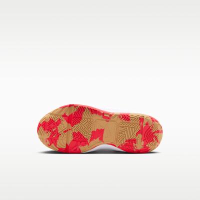 Nike Team Hustle D 12 University Red Metallic Gold (PS)