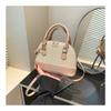 Small bag women's  new summer fashion retro portable shell bag simple casual shoulder messenger bag women's bag