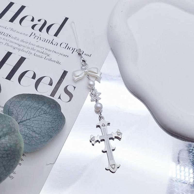 Trendy Phone Accessory Cute Phone Jewelry Dopamine Lovely Phone Pendants Alloy Acrylic Material Phone Charm for Phone