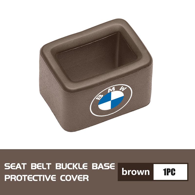 Car Seatbelt Guard Seat Belt Buckle Protective Cover Slot Bracket For BMW Performance M E87 E30 E46 E28 F35 G20 E93 F20 X3 X