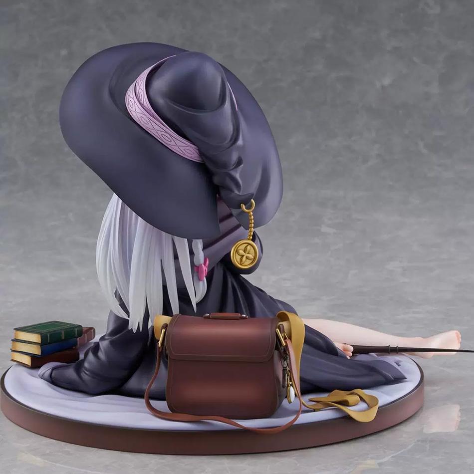 Anime Wandering Witch: The Journey of Elaina Figure Elaina Pajama Sitting Posture Action Figure PVC Model Toys Collection