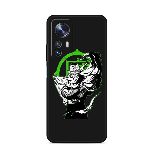 Dragon G-Gokus Handyhülle für Xiaomi Mi A2 Lite 10S 9T 10T 11T 9 SE Note 10 Pro 12X 11 Lite 10 5G 12 Silikon Schwarz Weiche Hülle