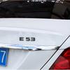 3D ABS Car Tail Rear Trunk Letters Emblem Badge Sticker For Mercedes Benz E Class E200 E220 E250 E300 E350 E220d E350e W212 W213