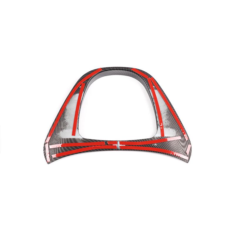 ABS Carbon Fiber Car Center Console Multimedia Button Knob Panel Frame Cover Trim For Mercedes Benz V-Class W447 V250 2015-2020