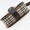 BURBERRY Nova Check Shoulder Bag beige canvas/leather Women Used