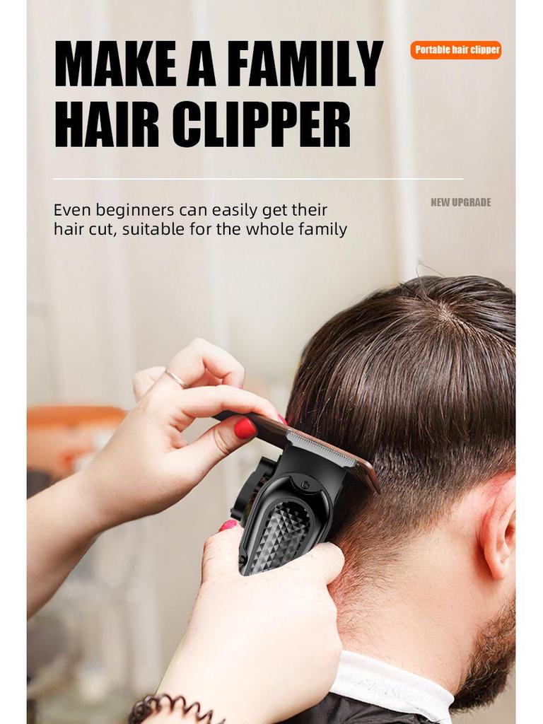 Cross-Border Electric Head Shaver & Shears - Self-Service Crew Cut Salon Clipper