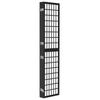 5 Piece Folding Screen Japanese Style 200 X 170 Cm Black