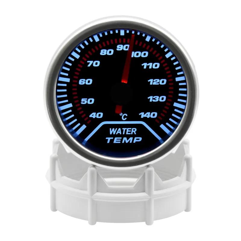 52mm Water Temp Gauge 40-140 Celsius Pointer Car Water Temperature Meter Racing Car Temperature Meter Car Gauge Accessories