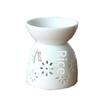 Ceramic Aromatherapy Furnace with Creative Hollow Design and Candleholder Styles 0794