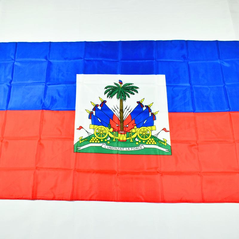 Haiti 90*150cm Flag Banner