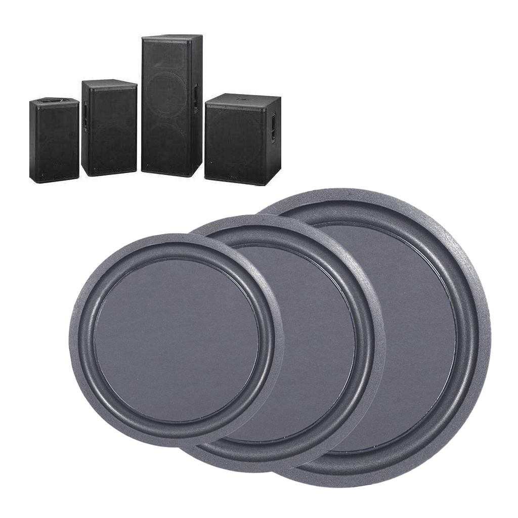 2PCS Speaker Diaphragm Bass Radiators Subwoofer Accessories for DIY Home Theater Speaker Passive Radiator Replacement