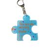 "You Are My Missing Piece" Acrylic Puzzle Text Keychain Multicolour  Versatile   Woman
