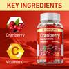 Cranberry Concentraat + Vitamine C Capsules ondersteunen de gezondheid van de urinewegen, reiniging en ontgifting. 120 capsules.