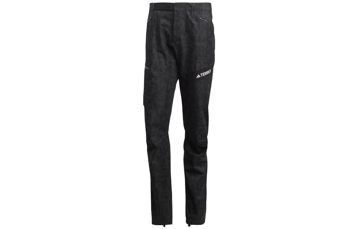 Повседневные брюки Adidas мужские черные умеренно прямые брюки HU1828 36