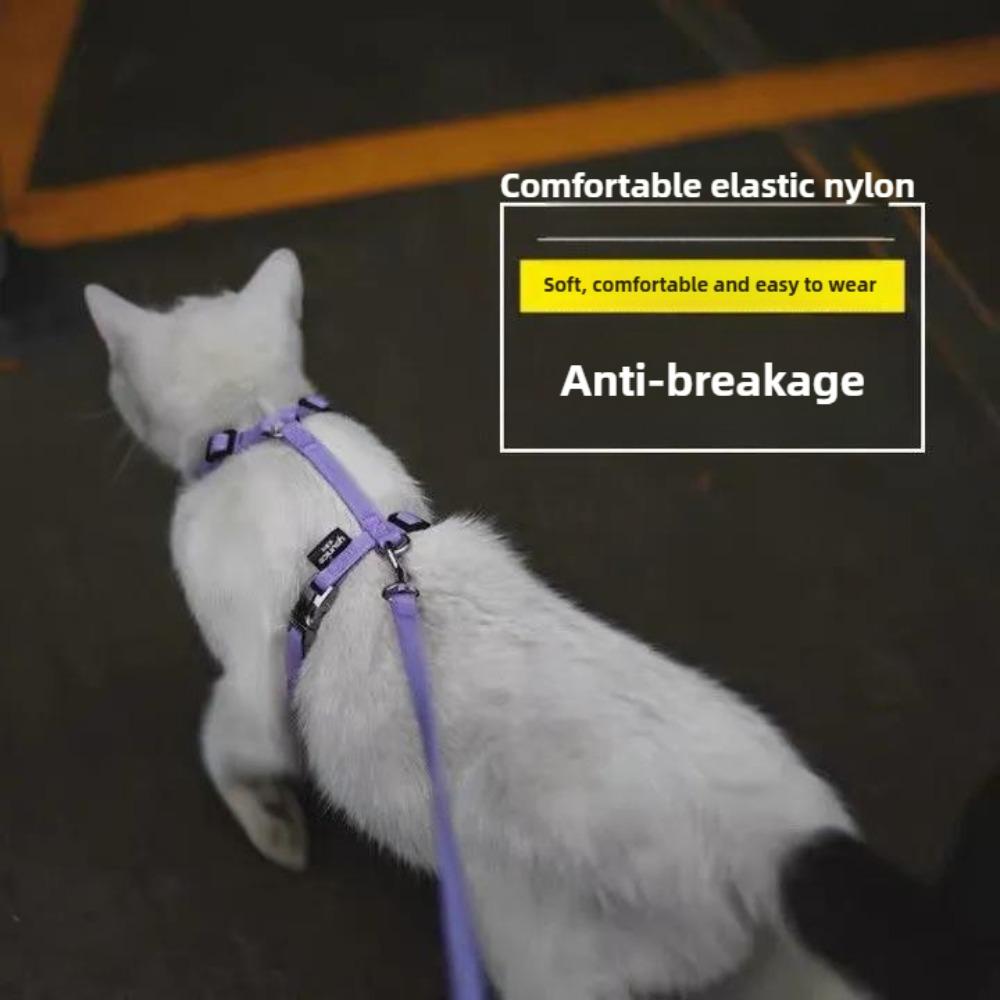Cat Towing Rope for Preventing Escape Specifically Designed for Outdoor Use Small Milk Cats Pets Chest Protection Harness Chain