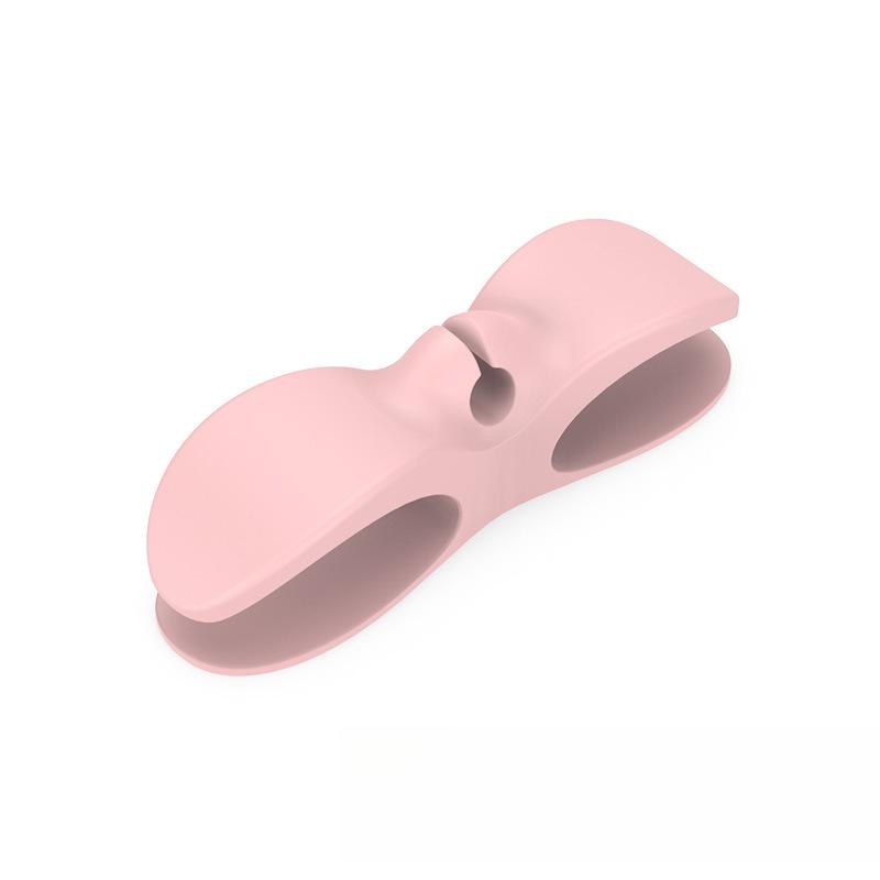 

1/3 шт. Устройство для намотки шнура для хранения на кухне - Фиксированный органайзер для шнура питания без заглушки для управления электрическими кабелями Инструмент для организации хранения в доме 1pcs розовый