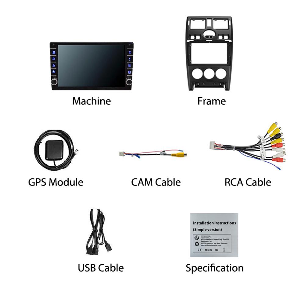 2 Din Car Radio Multimedia Video Player for LADA Priora 2007-2021 With Button Knob Android GPS Navigation Carplay 2+32GB