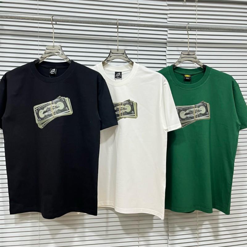 Unisex Loose Fit Cotton T-Shirt With Geometric Letter Print Casual Top Teens Adults