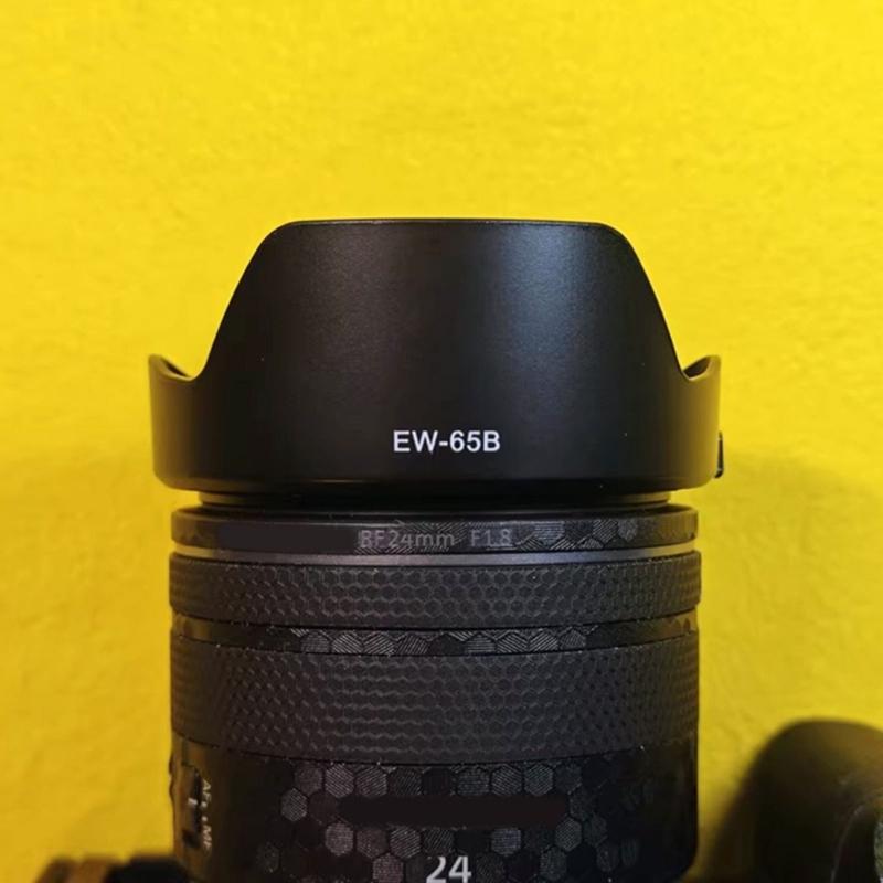 Universal Snug EW-65B Lens Shade Replacement For RF50mm With Thread Extinction Interior