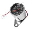 Customizable Motorcycle Speedometer Odometer High Accuracy Sensor Shockproof Design Weather Resistant Metal Material