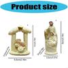 Christmas Nativity Figurines Resin Nativity Scene Statue Holy Family Statues Table Centerpieces Religious Home Decors HX6C