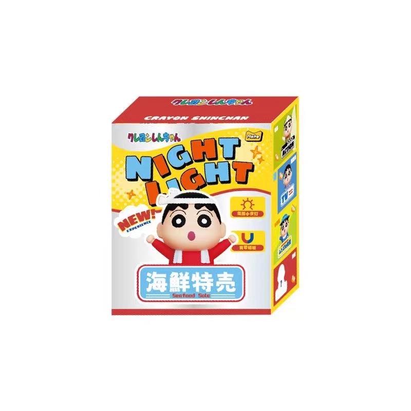 Crayon Shin-Chan Experience Series Night Light Cute Refrigerator Magnet Deco Magnetic Toy Atmosphere Lamp Gift