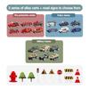 Large Airplane Model With Lightds Inertia Police Car Kids Storage Passenger Airplane Boy Simulation Plane Multifunctional Toys