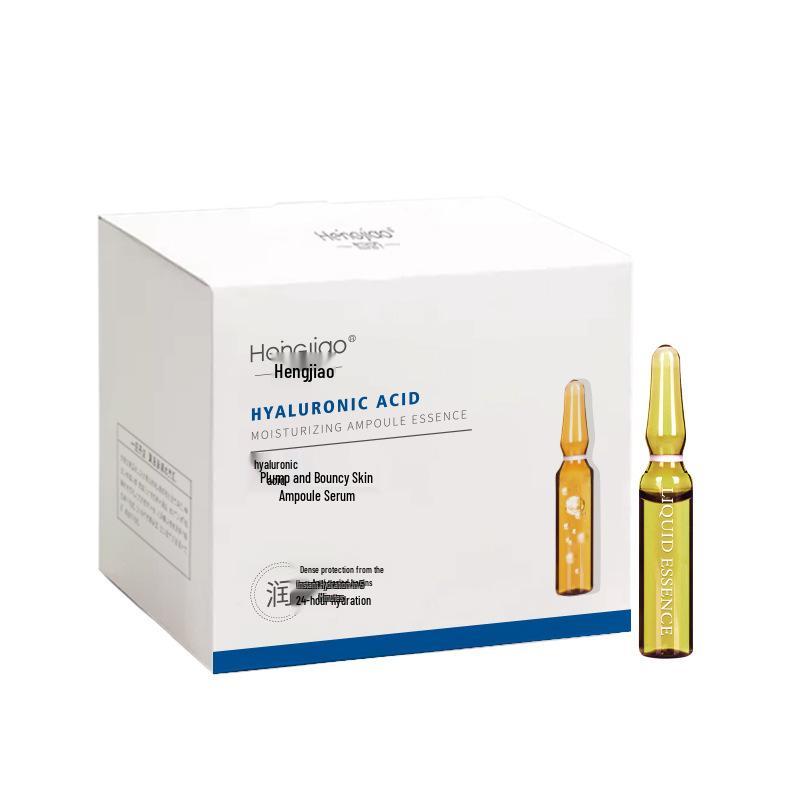 Heng Jiao Hyaluronic Acid Deep Hydration Ampoules - 28-Piece Niacinamide & Six-Peptides Anti-Wrinkle Serum