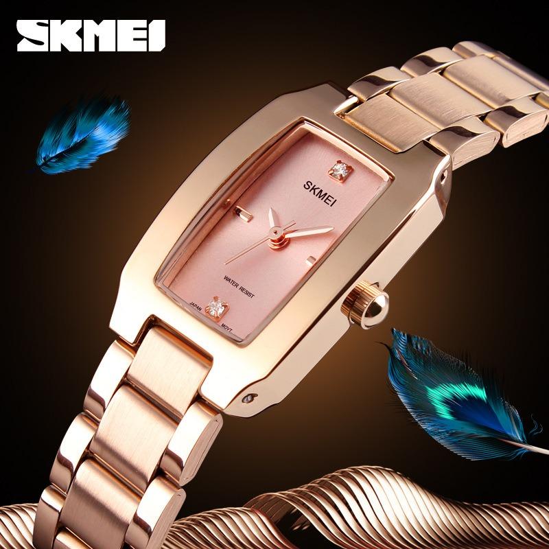 New Fashionable and Simple Women's Watch, High-end Waterproof Women's Diamond-encrusted Light Luxury