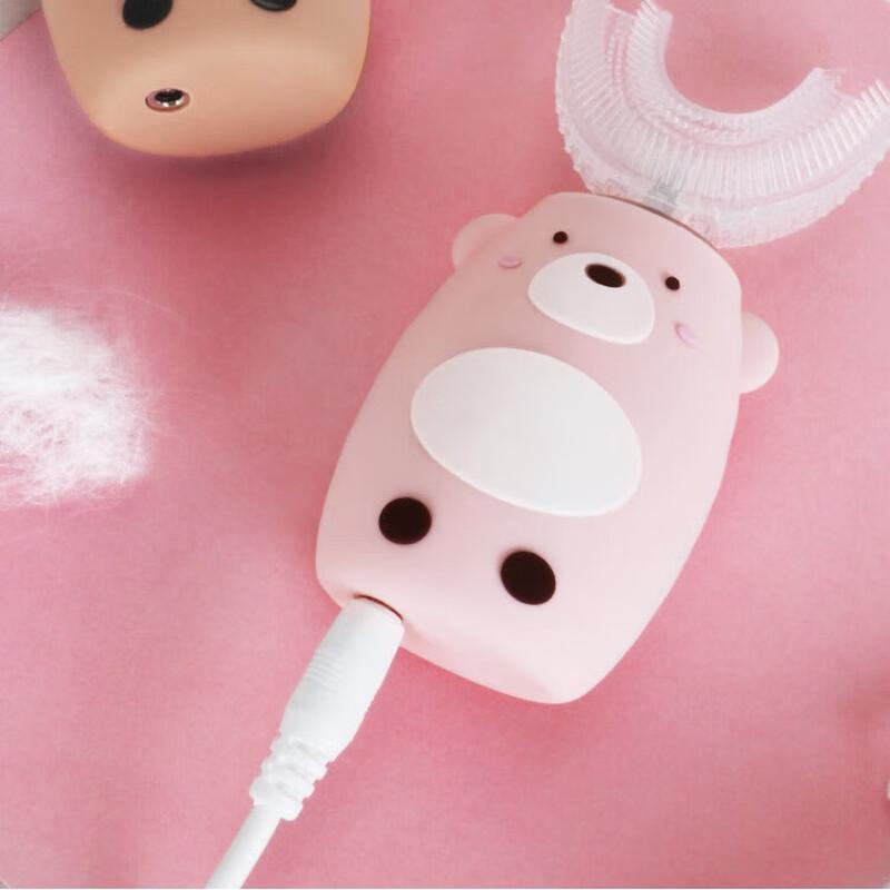 QBM Kids U-Shaped Electric Toothbrush CN Plug (adapter Included)