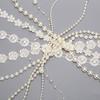 Abs Round Pearl Beads Rope Diy Craft Supplies Jewelry Decoration Wedding Dress