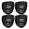 [FRCOLOR] Sunglasses Side Shields, Eyeglass Protective Wings, New TPU Material, Work, 4-Piece Set, Overglasses, Eye Protection, Side Protectors for