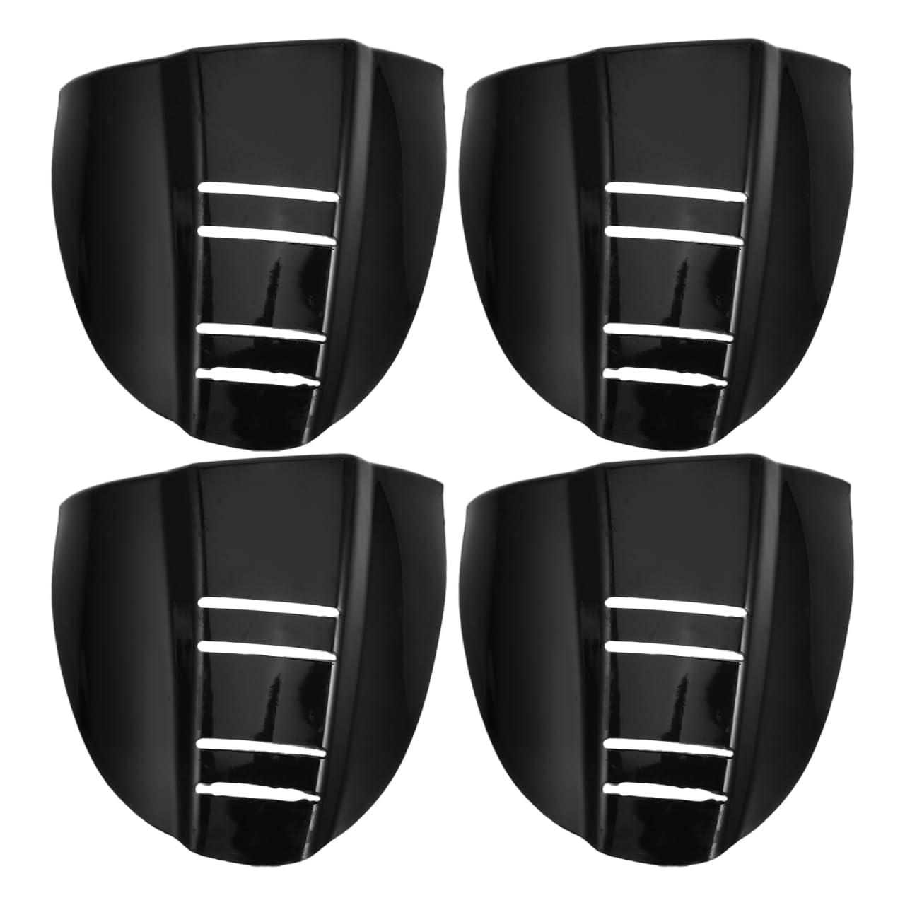 

[FRCOLOR] Солнцезащитные очки с боковыми щитками, Защитные крылья для очков, Новый материал ТПУ, Для работы, Набор из 4 штук, Накладные очки, Защита глаз, Боковые щитки для