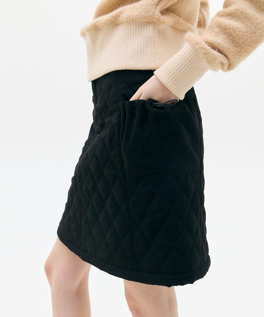 Latizen Lx Quilting Skirt(Black)