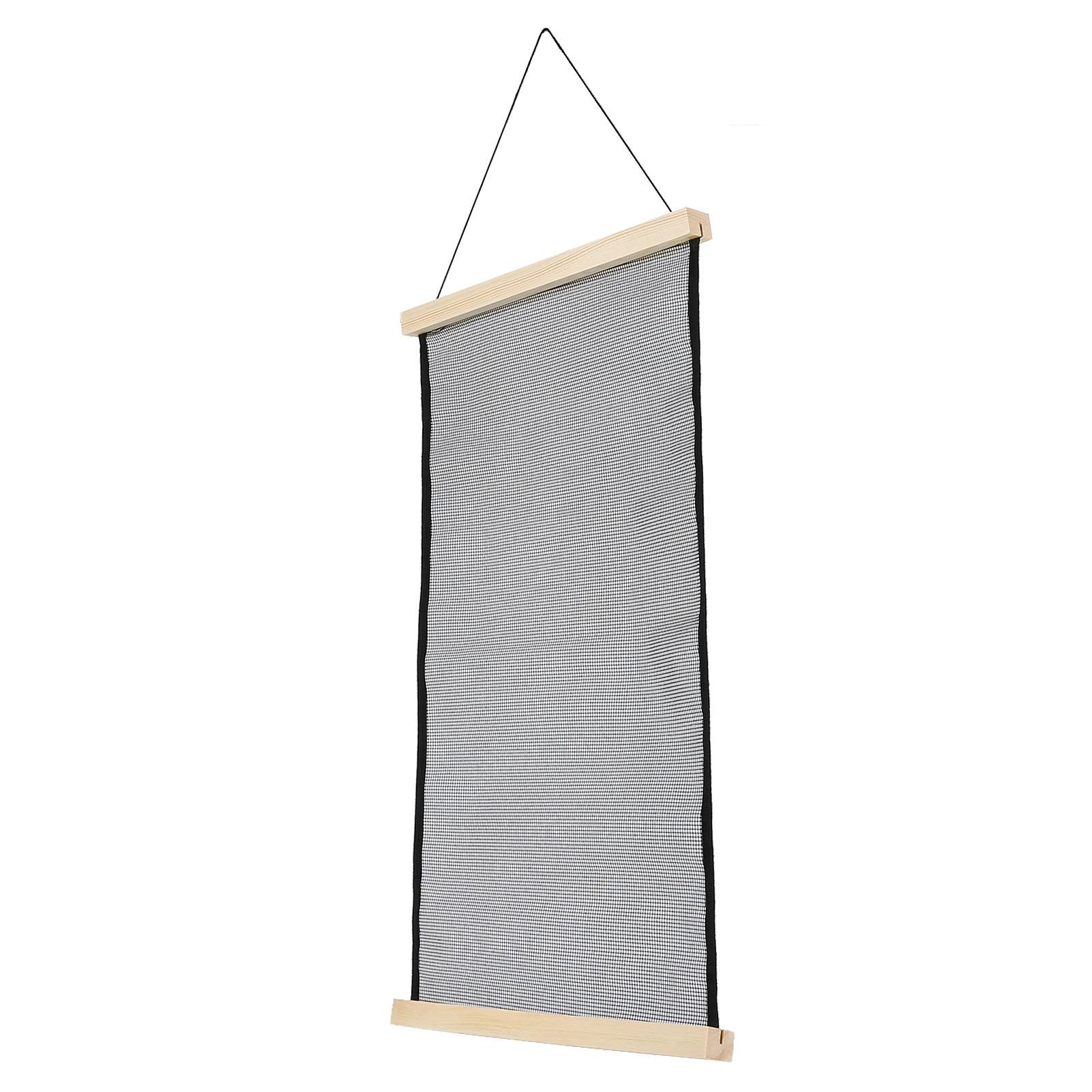 

Earrings Jewelry Rack Mesh Cloth Large Capacity Storage Wall Mounted Earrings Necklaces Display Rack