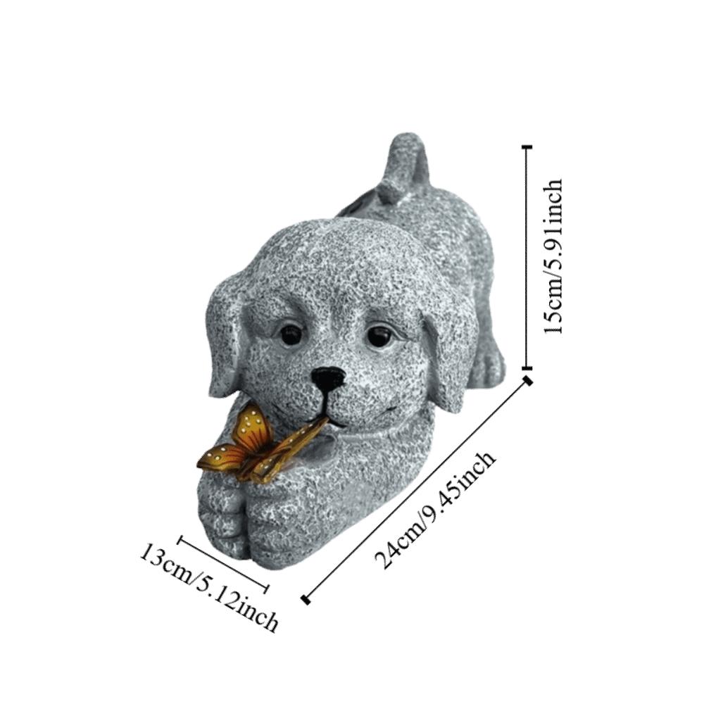 Auto On/Off Solar Lantern UV Resistant LED Lamp Garden Ornament Garden Cat Figurine  Villa Lawn