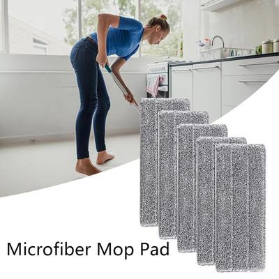 Dust Mop Replacement Pads Reusable Household Cleaning Pad Durable Microfiber Mop Pad