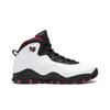 Air 10 Retro Grade School 'Double Nickel' (Unisex) White / Black-True Red Kids' Basketball Shoes 310806 102