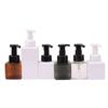 Refillable Square Mousse Foam Bottle 250/500ml Pump Liquid Soap Dispenser Hand Sanitizer Cosmetic Container for Kitchen