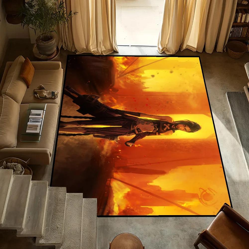 Door Mat Anti-Slip Kitchen J-JINX Bedroom Cartoon Handmade Tufted Rug Carpet Living Room A-Arcane2 Entrance Decoration