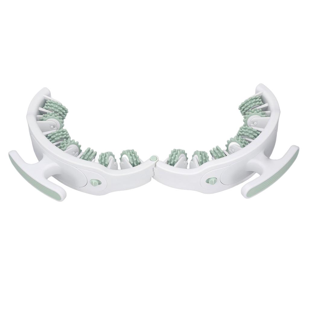 Manual Cellulite Massager Detachable Handle Adjustable Manual Ring Massager Roller for Home Yoga