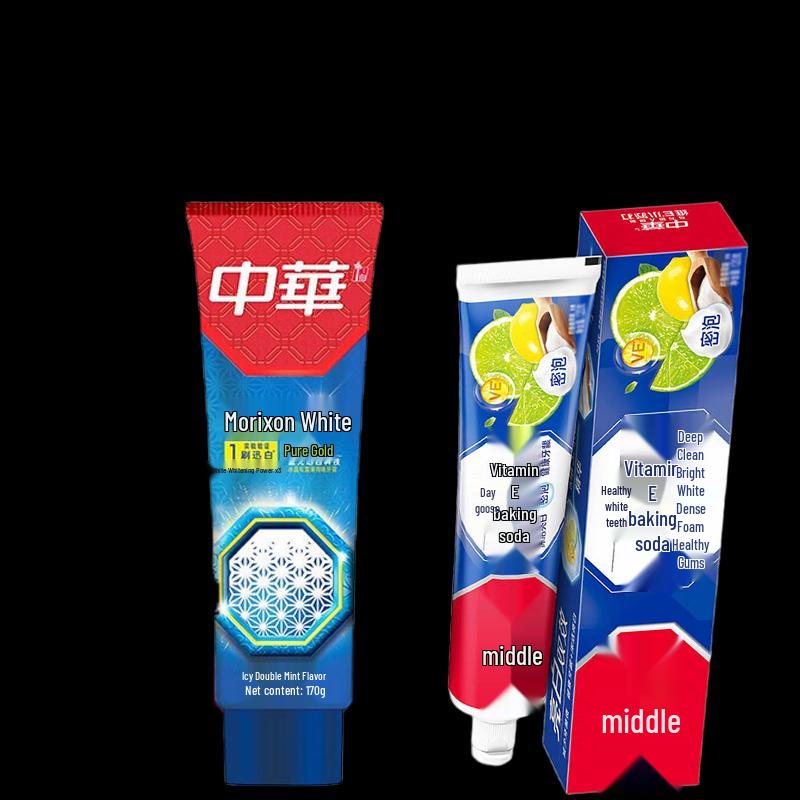 Zhonghua Whitening Fluoride Toothpaste Twin Pack