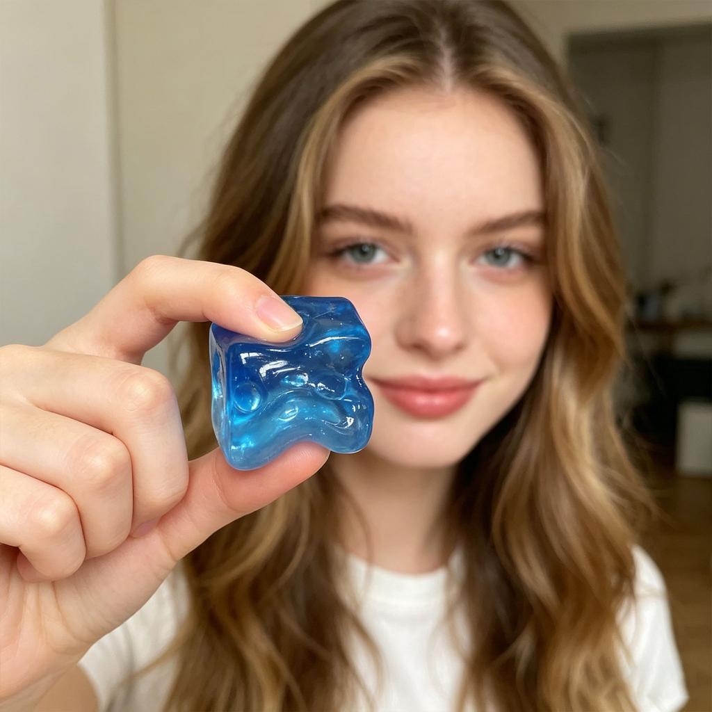Dé Dice Squishy Jouet Anti-Stress Texture Sucrerie au Maltose Souple Jouet Sensoriel Fidget pour Enfants et Adultes Matériau Durable Non Toxique