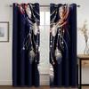Boho Animal Wolf Dreamcatcher High Shading Curtains For Living Room Bedroom Window Drape Decor Multiple Colour Blackout Curtain