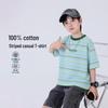 Boys' Summer Cotton Short Sleeve T-Shirt