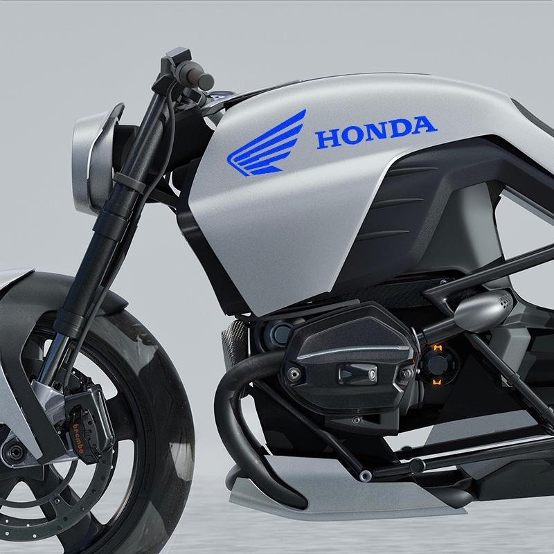 PET Motorcycle Sticker For HONDA Hornet NT1100 PCX CBF VFR750 XADV Reflective Stickers Moto Auto Decal Funny JDM Vinyl StylingOW3